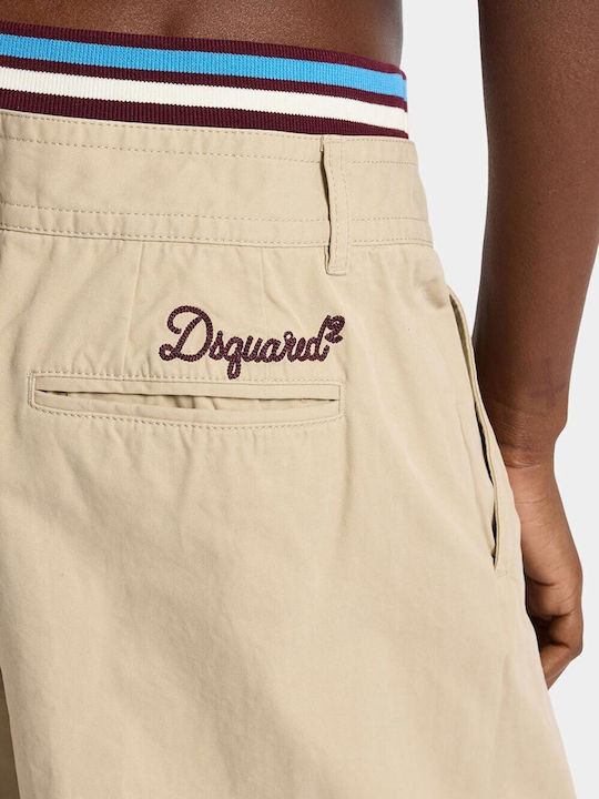 Damen Stoffhose Beige