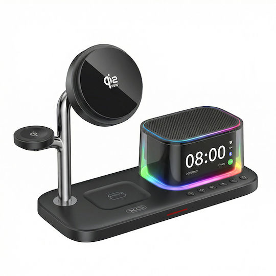 XO Kabellose Ladestation Qi Pad 25W Schwarz (CX045)