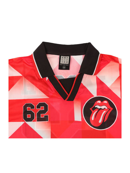 Amplified Rolling Stones Jagger Tee Κόκκινο