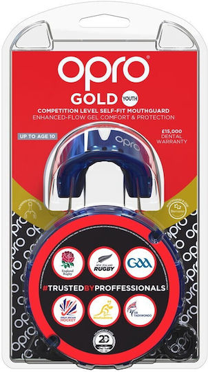 Opro Children's Mouthguard Gold Gen5 Blue