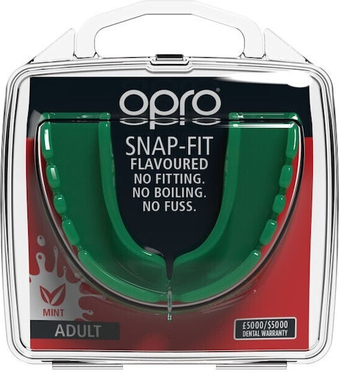 Opro Snap Fit Mouthguard Mint