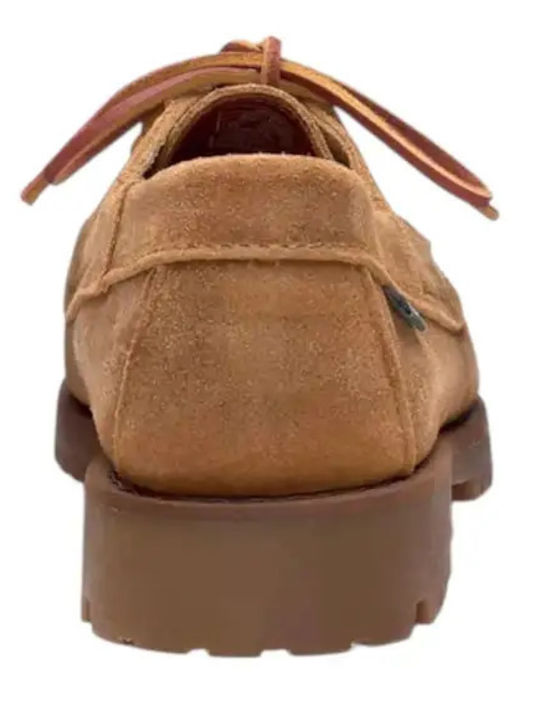 Leather Men's Boat Shoes in Brown Colour Regular Fit