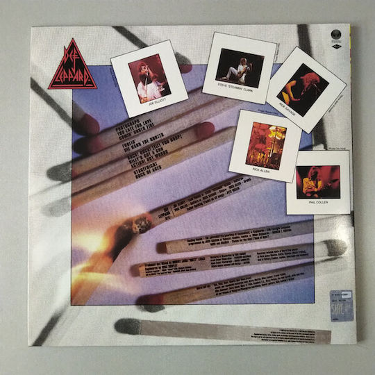 Def Leppard Pyromania Vinyl