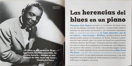 Champion Jack Dupree Blues From Gutter Vinyl