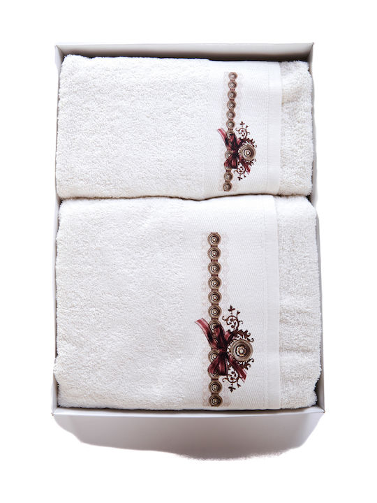 Comfort Set Badetücher 3Stücke Kirsche