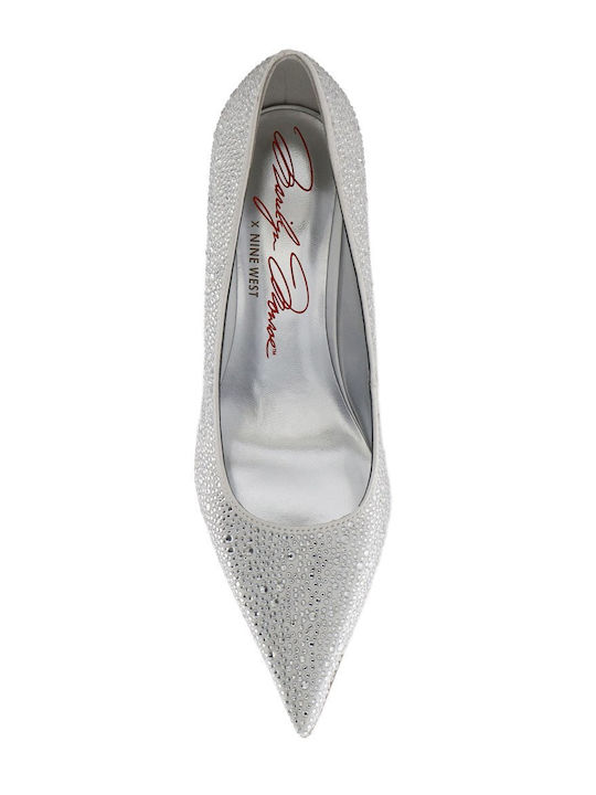 Glamorh2 Glamorh2 14-140 Women's Heels with High Heel White