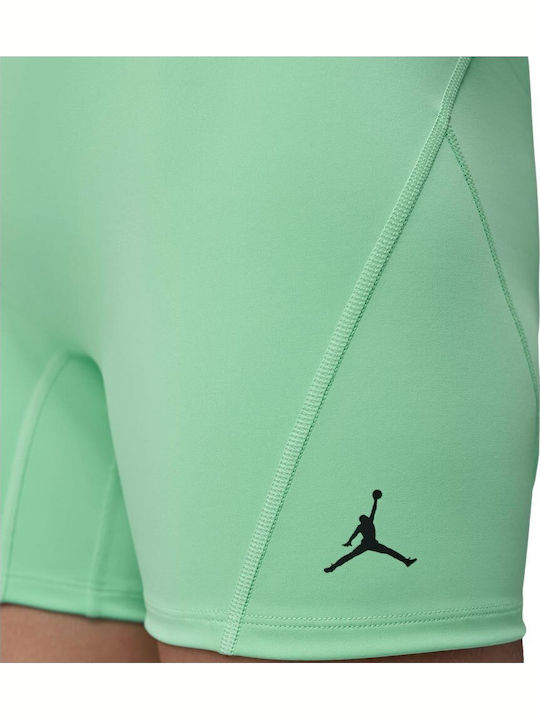 Dri-Fit Training Damen Leggings-Shorts Hohe Taille Türkis