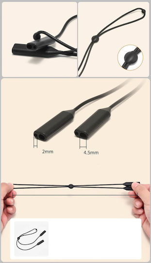 Curea Reglabilă Din Silicon Pentru Ochelari Laptoasă