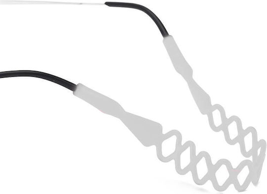 Braided Λουράκι Γυαλιών Λευκό