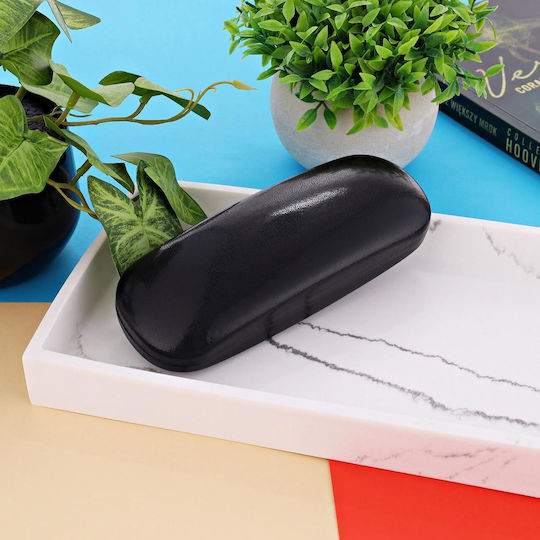 Stylion Husă pentru Ochelari Dură cu Închidere Magnetică Neagră