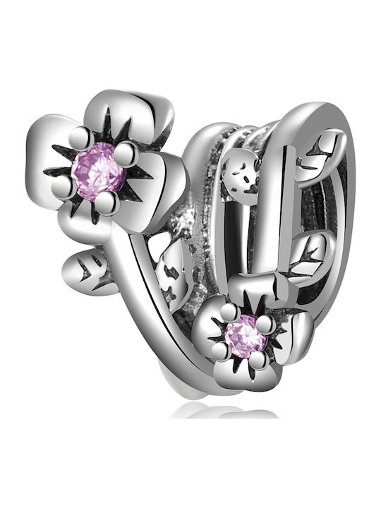 Pandora Charms Pendant Charms Flowers Charms 925 Silver