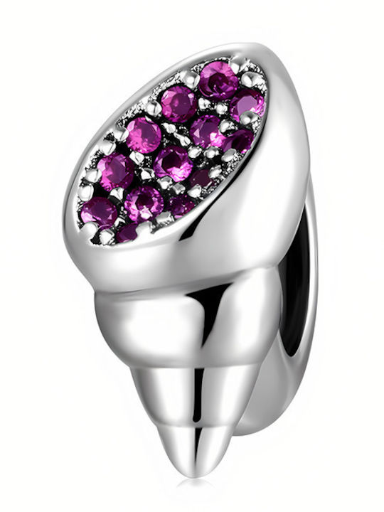 Pandora Charms Stopper Shell Silver 925 Charms Trusky