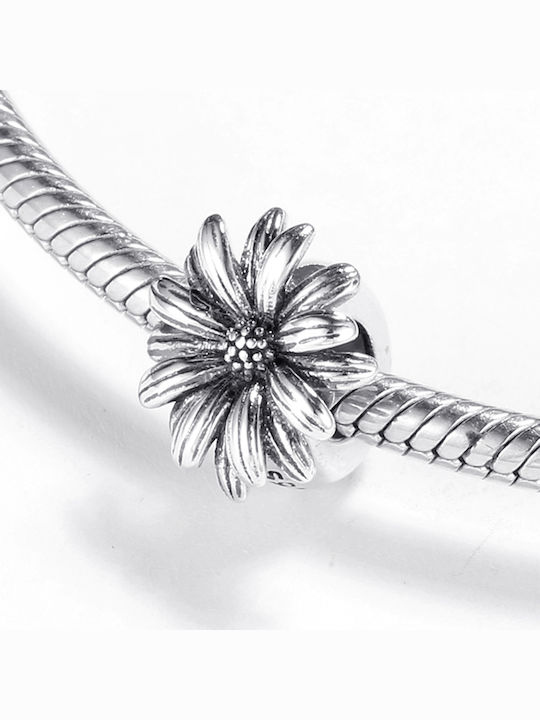 Pandora Charms Silver 925 Stopper Charm Flower