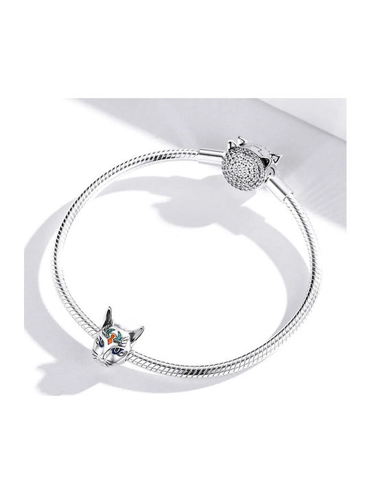Pandora Hängende Charms Anhänger Charms Ägyptische Katze 925 Silber Charms Trusky