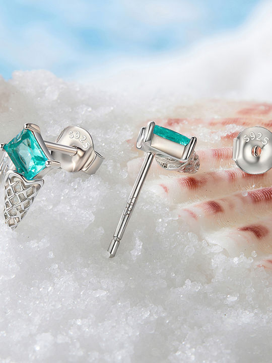 Silber Ohrringe Mädchen Eiscreme 925 Ohrringe Trusky