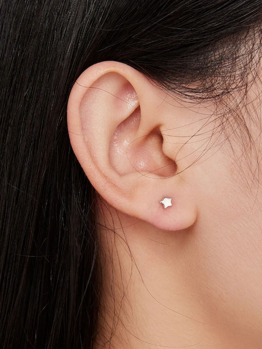 Silver Earrings Star Earrings 925 Silver Earrings