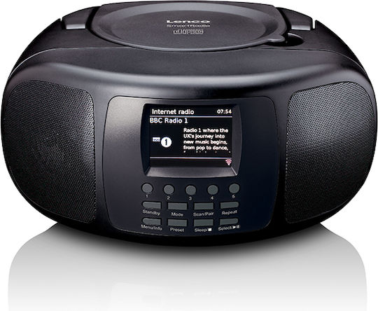 Lenco Φορητό Ηχοσύστημα με Ραδιόφωνο / Bluetooth / CD Πολύχρωμο