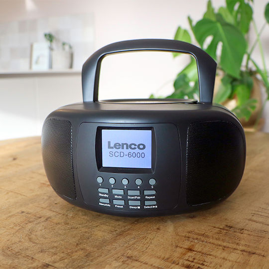 Lenco Φορητό Ηχοσύστημα με Ραδιόφωνο / Bluetooth / CD Πολύχρωμο