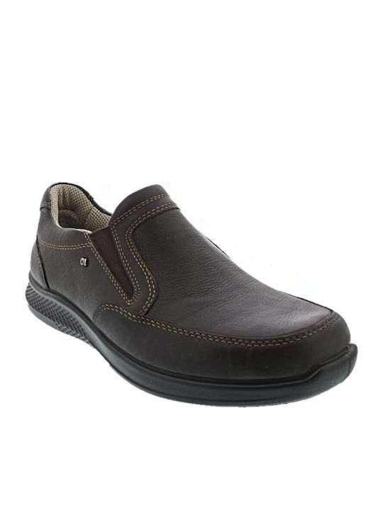 Leder Herren Freizeitschuhe Anatomisch Braune
