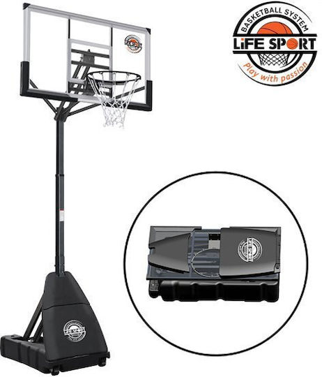 Life Sport Basketballkorb mit Ständer