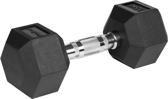 Rebel Σετ Βαράκια Εξάγωνα Λαστιχένια 2 x 7.5kg