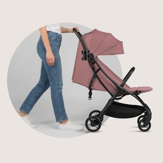 Lionelo Agia Καρότσι Μωρού Kατάλληλο από 6+ Mηνών Pink Mauve 7.3kg