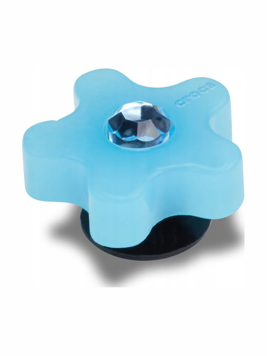 Crocs Jibbitz Blue Flower Gem No Size Blue Flower Gem