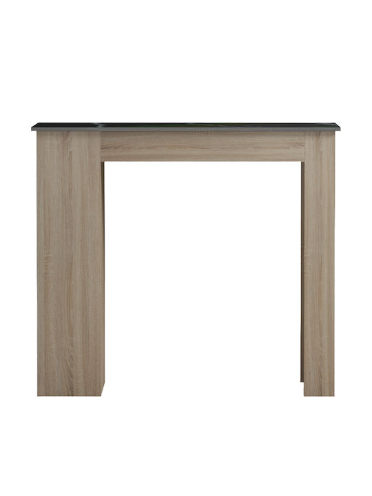 Riff Bar Table Wooden Black 120x55x105cm