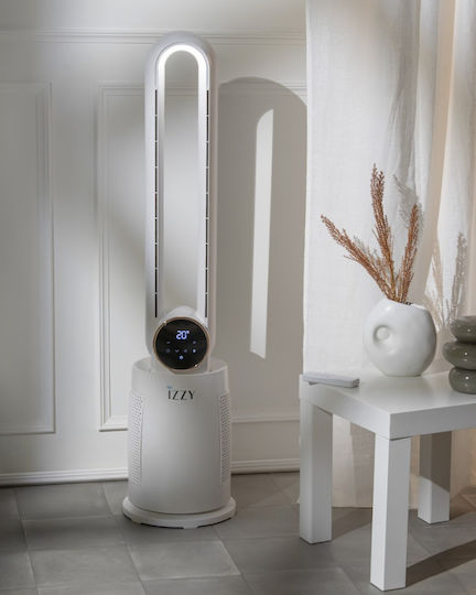 Izzy IZ-9046 Bladeless Fan 60W With Remote Control Copper