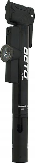 Aplus-Beto Floor Pump Bicycle Air Pump Hand Operation Mode with Manometer