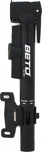 Aplus-Beto Floor Pump Bicycle Air Pump Hand Operation Mode with Manometer