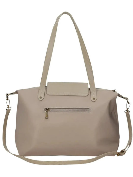 Leire Set Fabric Women's Tote Handbag Beige