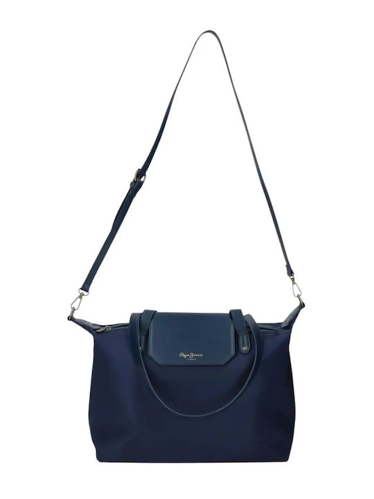 Leire Set Fabric Women's Tote Handbag Blue
