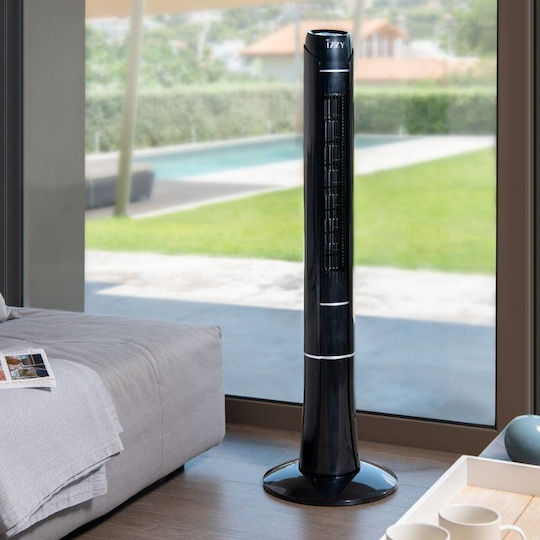 Izzy IZ-9035 Tower Fan 70W With Remote Control Black