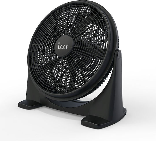 Izzy IZ-9034 Box Fan 100W Διαμέτρου 50cm Μαύρο