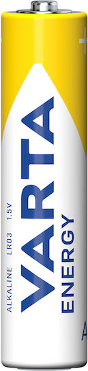Varta Energy Aaa Alkaline Batteries Lr03 Clock Lamp Candle 10pcs