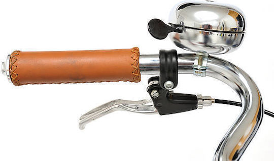 Retro Chrome Bicycle Bell Ding-dong 80mm Loud