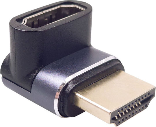 Angled Hdmi Adapter Hdmi 2.1 4k 8k Uhd 90° Converter
