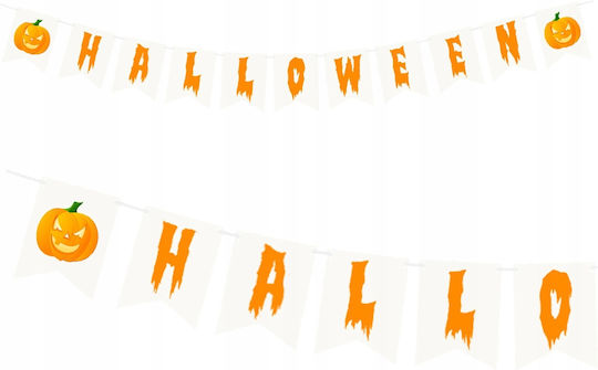Compoziție Cu 12 Baloane Halloween Portocalii 21 Cm