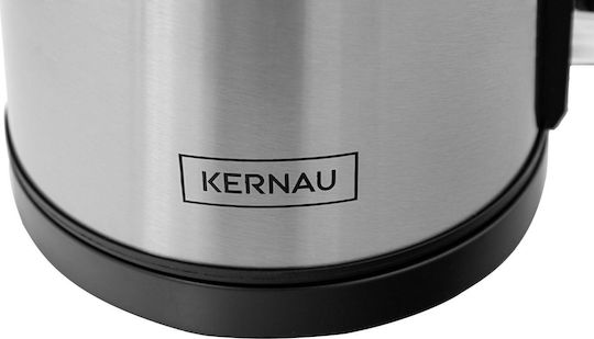 Kernau Βραστήρας 1lt 1800W Ασημί