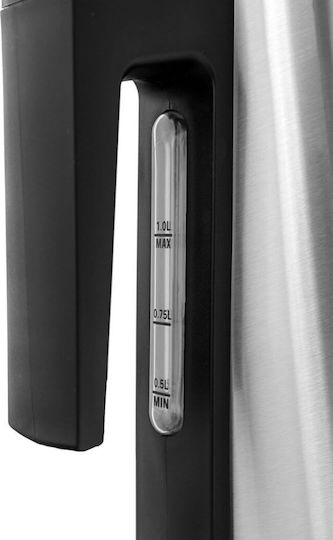 Kernau Βραστήρας 1lt 1800W Ασημί