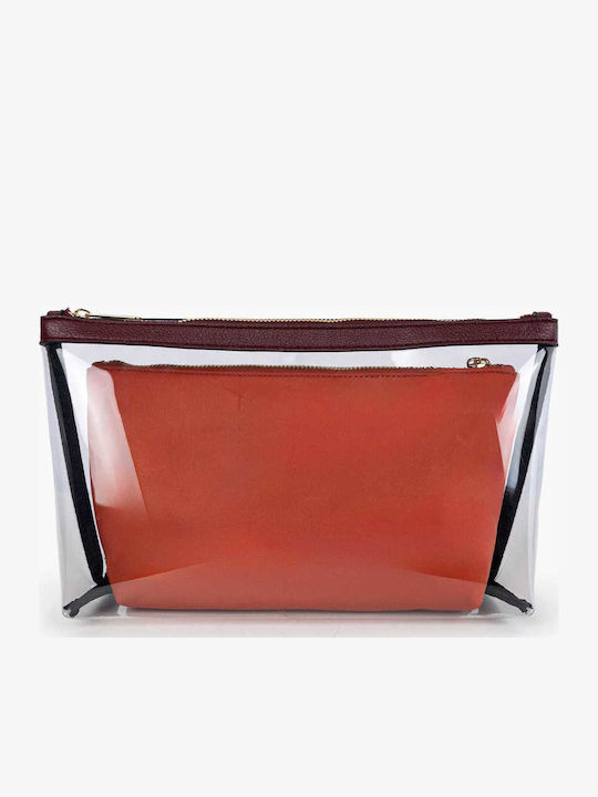 Tommy Hilfiger 2 Pack Washbag Geantă Pentru Femei Roșie