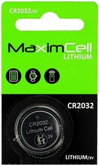 Maximcell Cr2032 Cr 2032 Lithium Button Battery 3v 20mm