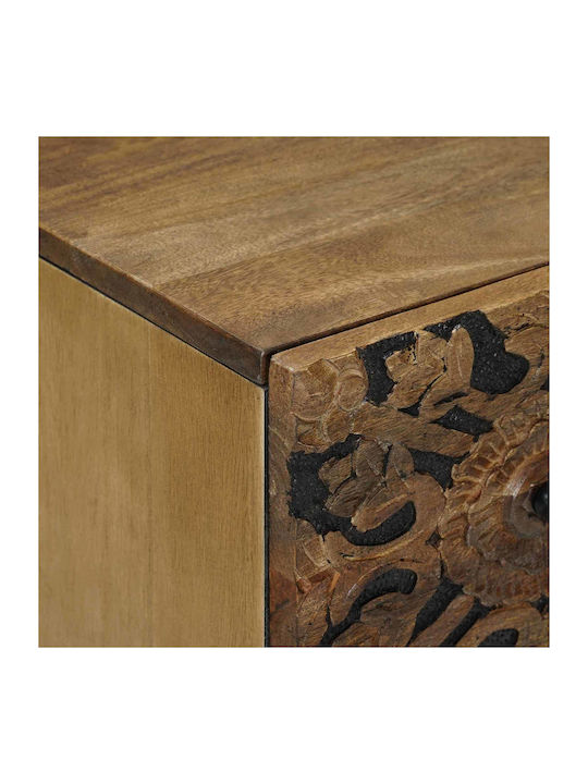 Holzsideboard mit Schubladen Braune 120x33x75cm