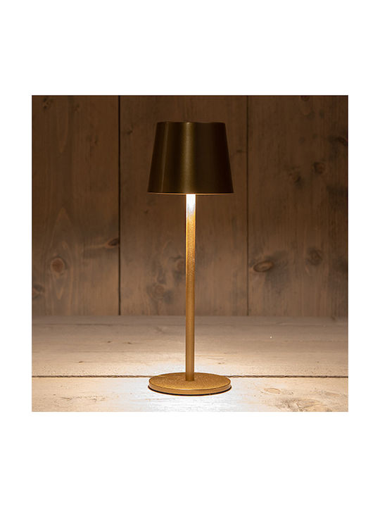 Anna's Collection Table Lamp with Bronze Shade and Base