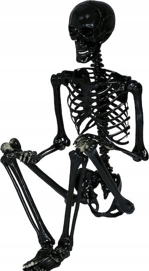 Dekoration Schwarzer Skelett Menschliche Knochen Halloween Party 90cm