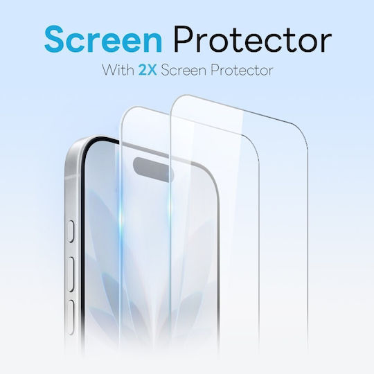 Northjo 5 in 1 Protection Set 360 Full Cover Plastic Black iPhone 17