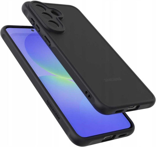 Spacecase Hybrid Magsafe Back Cover Din Plastic Negru Galaxy A57