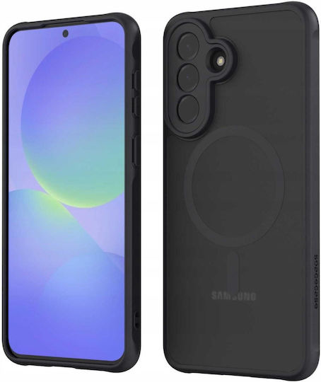 Spacecase Hybrid Magsafe Back Cover Din Plastic Negru Galaxy A57