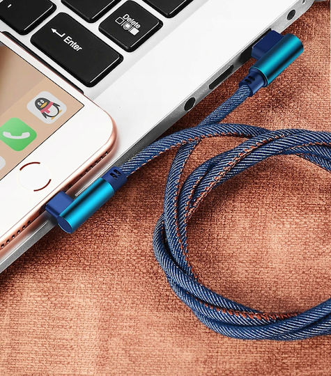 Koanni 2m 90° Angled Micro Usb Fast Charging Cable